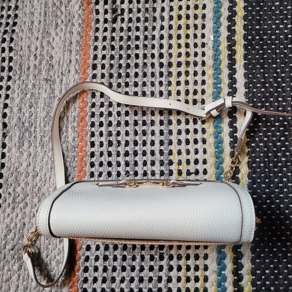 Anne Klein Straw Top Handle Satchel - Picture 4 of 8